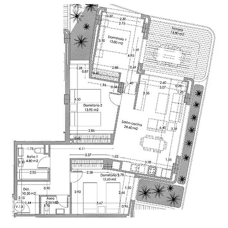 Apartment Sea Breeze, Large With Workspaces & A Great View *